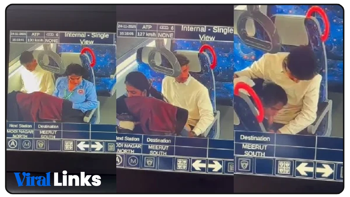 Delhi metro couple viral mms